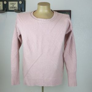 Calvin Klein Crew Neck High-Low Hem Pullover sz L